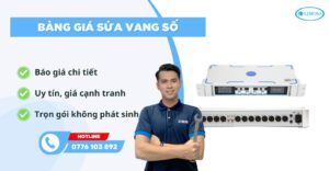 Bảng giá sửa vang số