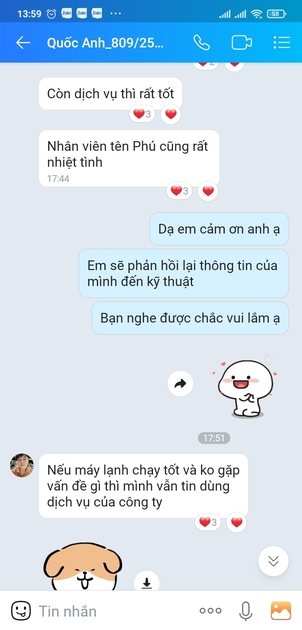 Phản hồi khách hàng 2