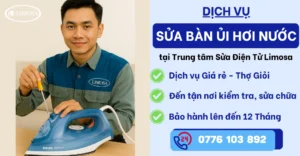 Sửa bàn ủi hơi nước tại Sửa Điện Tử Limosa