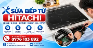 Sửa bếp từ Hitachi tại Sửa Điện Tử Limosa