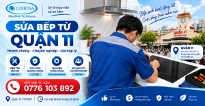 Sửa bếp từ quận 11 tại Sửa Điện Tử Limosa