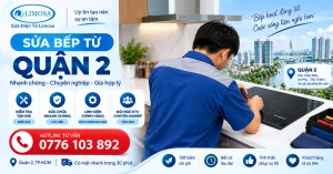 Sửa Bếp Từ Quận 2 tại Sửa Điện Tử Limosa