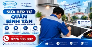 Sửa Bếp Từ Quận Bình Tân tại Sửa Điện Tử Limosa