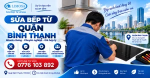 Sửa Bếp Từ Quận Bình Thạnh tại Sửa Điện Tử Limosa
