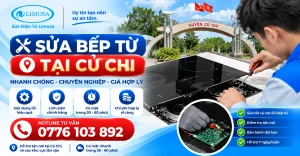 Sửa bếp từ tại Củ Chi tại Sửa Điện Tử Limosa