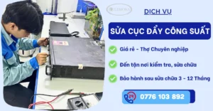Chuyên sửa cục đẩy công suất Giá rẻ - sửa điện tử Limosa