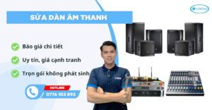 sửa dàn âm thanh