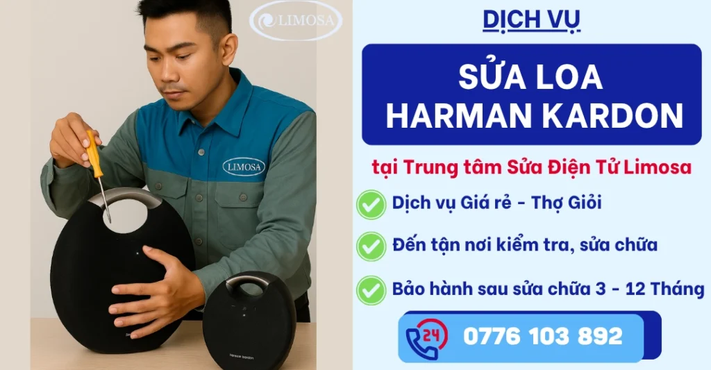 Sửa loa Harman Kardon tại Sửa Điện Tử Limosa