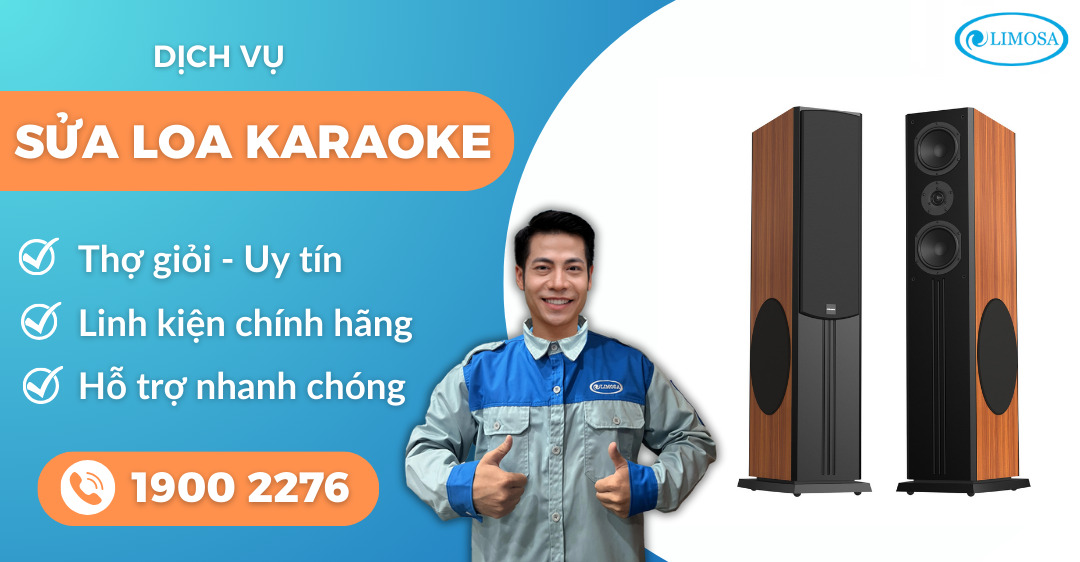 Sửa loa karaoke tại nhà - Nơi sửa 24/7, thợ sửa uy tín