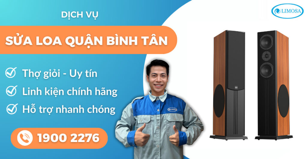 sửa loa quận Bình Tân suadientulimosa