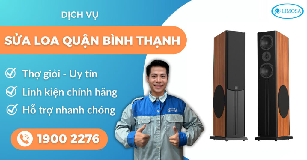 sửa loa quận Bình Thạnh suadientulimosa