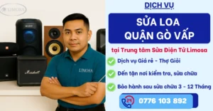 Sửa loa quận Gò Vấp tại Sửa Điện Tử Limosa