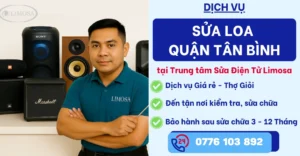 Sửa loa quận Tân Bình tại Sửa Điện Tử Limosa