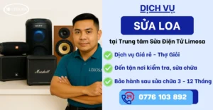 Sửa loa tại Sửa Điện Tử Limosa