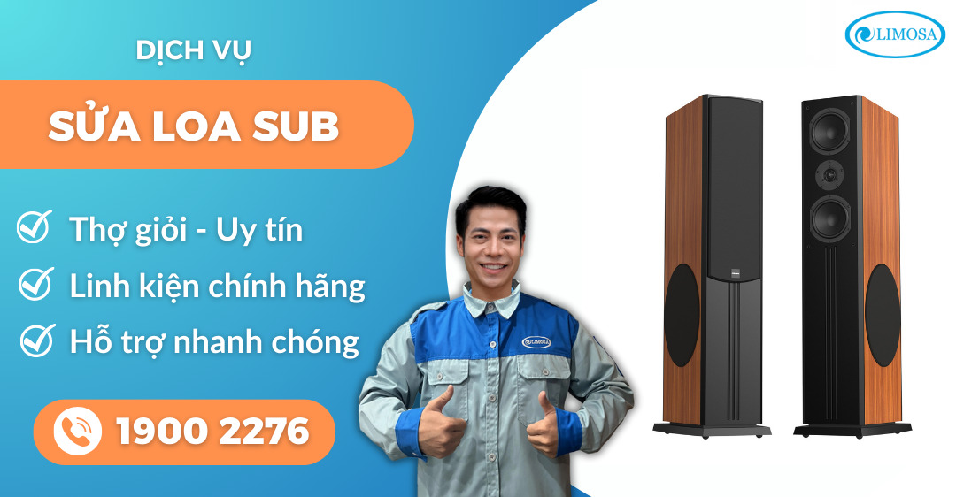 Sửa loa sub tại nhà TPHCM - Tiệm sửa uy tín, dịch vụ 24/7