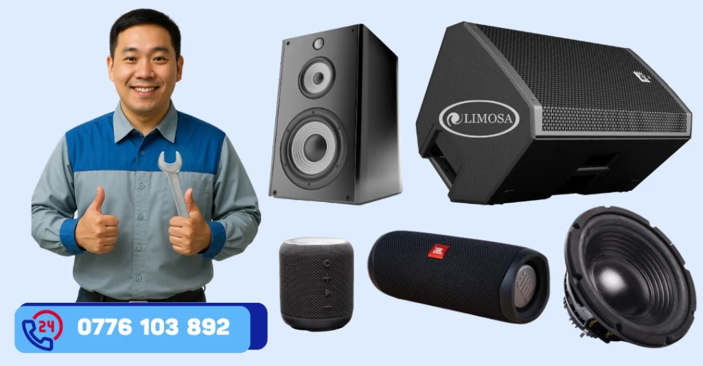Sửa loa tất cả các loại trên thị trường