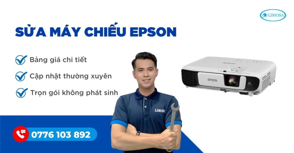 sửa máy chiếu Epson ở Sửa Điện Tử Limosa