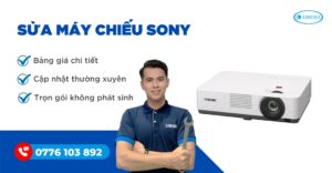 sửa máy chiếu Sony ở Sửa Điện Tử Limosa