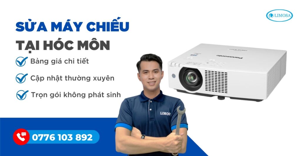 sửa máy chiếu tại Hóc Môn ở Sửa Điện Tử Limosa