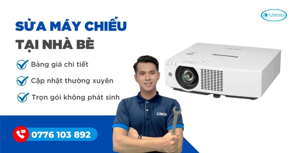 sửa máy chiếu tại Nhà Bè ở Sửa Điện Tử Limosa