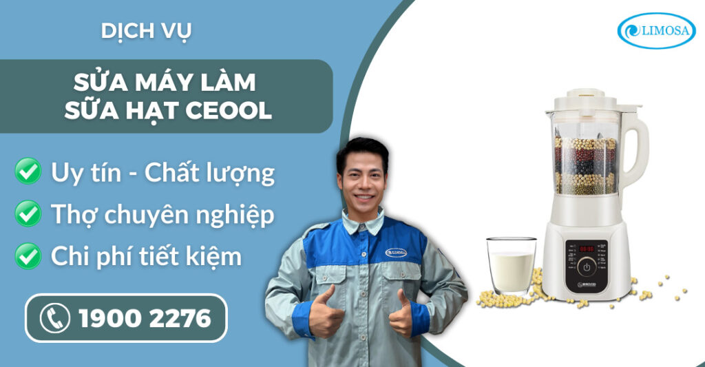 sửa máy làm sữa hạt Ceool suadientulimosa