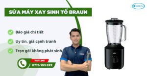 sửa máy xay sinh tố braun