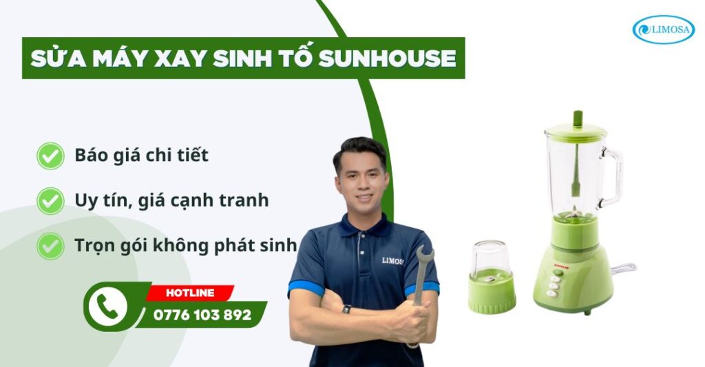 sửa máy xay sinh tố sunhouse