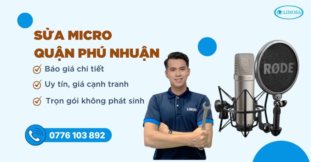 sửa micro quận Phú Nhuận