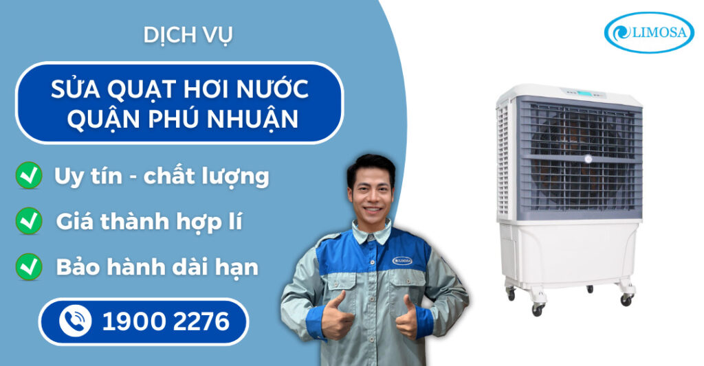 sửa quạt hơi nước quận Phú Nhuận suadientulimosa