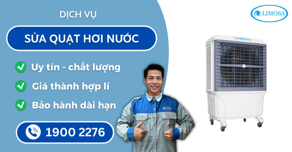 sửa quạt hơi nước suadientulimosa