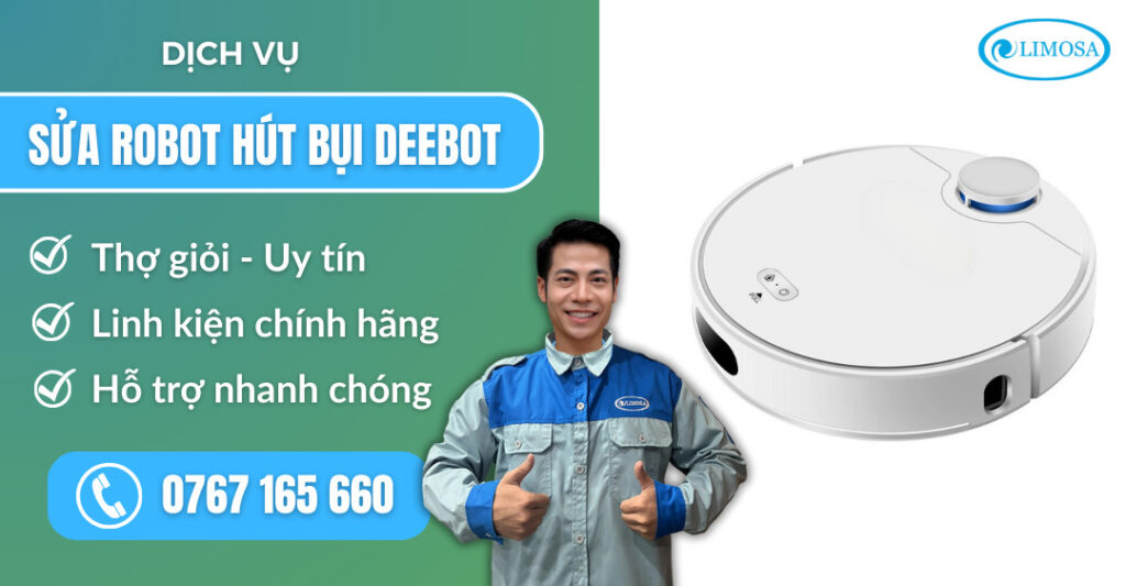 sửa robot hút bụi Deebot suadientulimosa