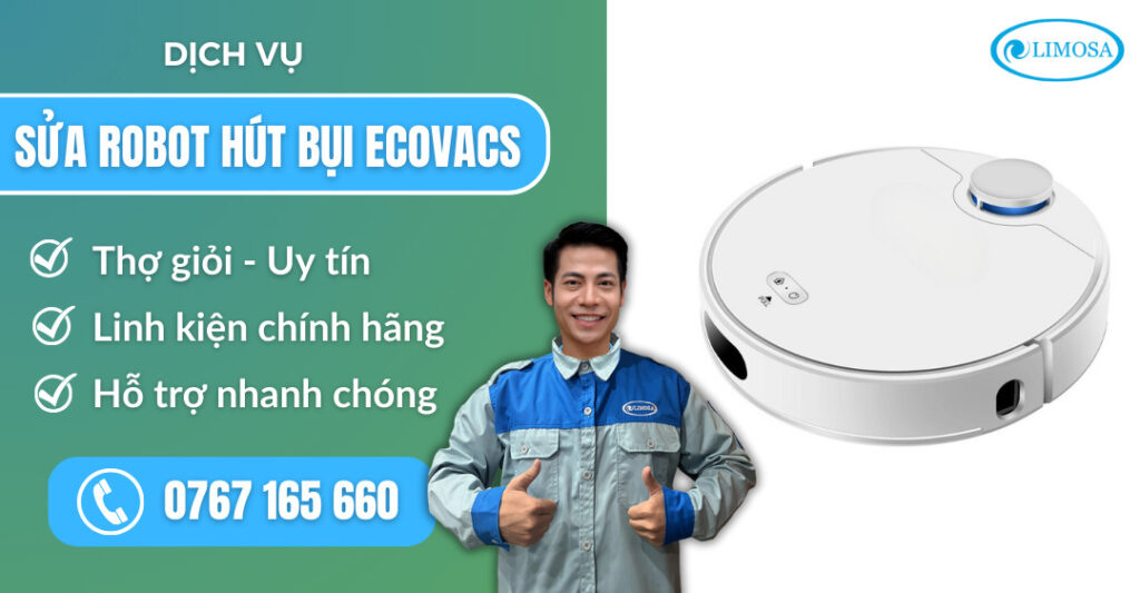 sửa robot hút bụi Ecovacs suadientulimosa