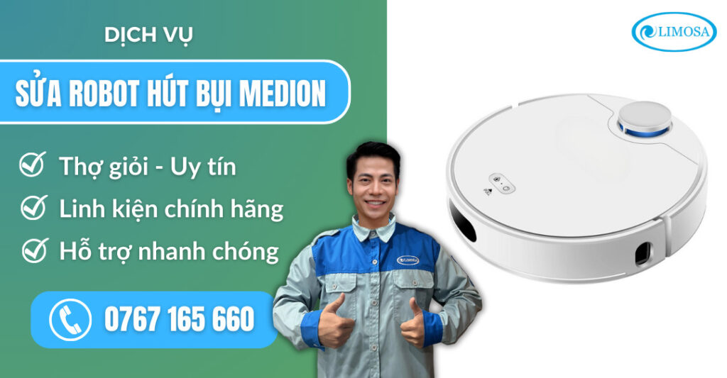 sửa robot hút bụi Medion suadientulimosa