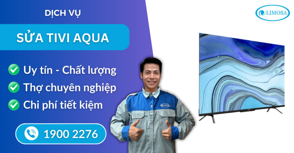 sửa tivi Aqua suadientulimosa