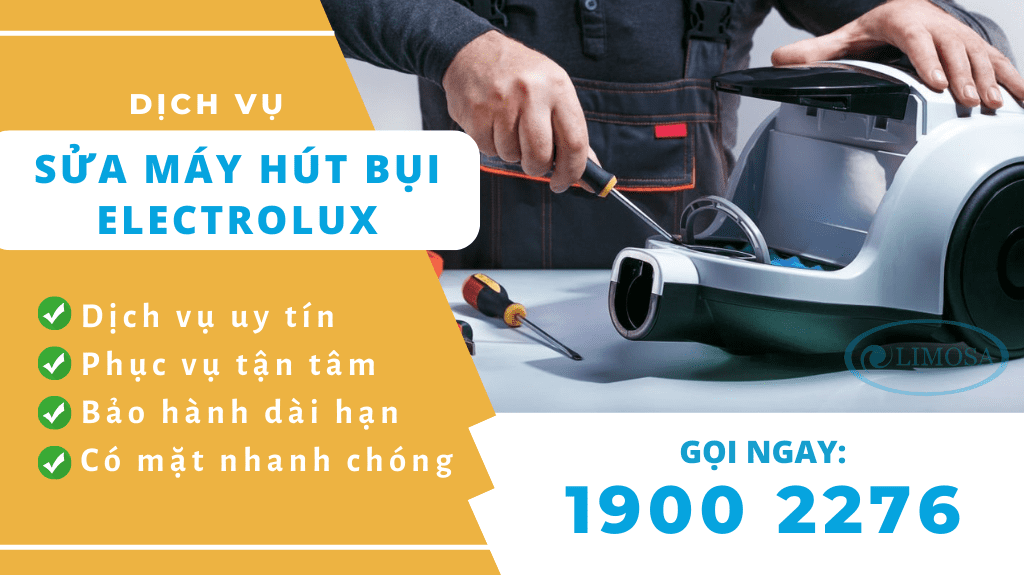 dịch vụ sửa máy hút bụi Electrolux tại Trung tâm Sửa Điện Tử Limosa