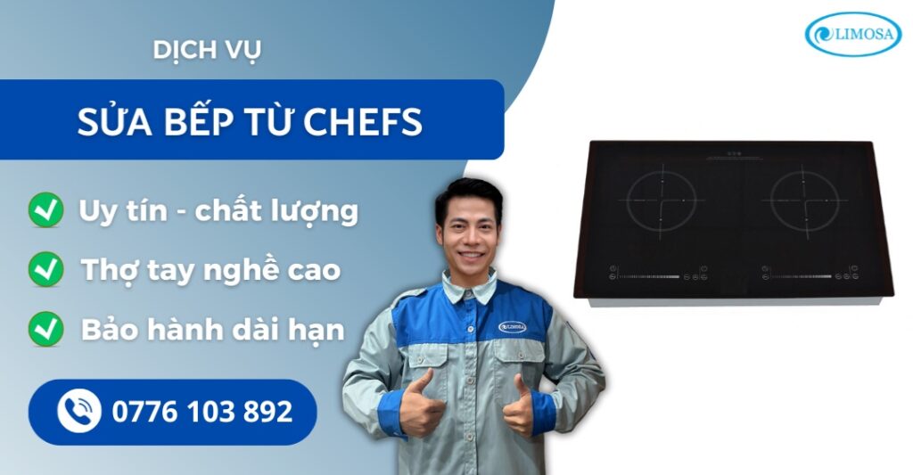 sửa bếp từ chefs