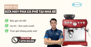 sửa máy pha cà phê tại Nhà Bè