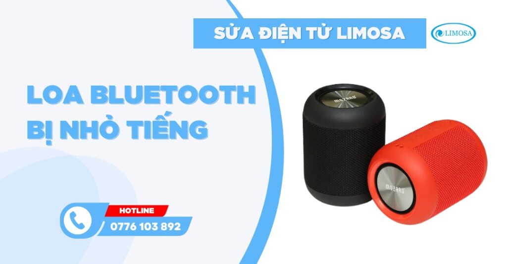 loa bluetooth bị nhỏ tiếng