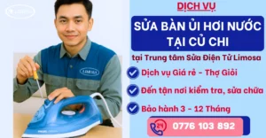 Sửa Bàn Ủi Hơi Nước Tại Củ Chi tại Sửa Điện Tử Limosa