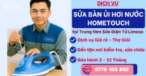 Sửa Bàn Ủi Hơi Nước Hometouch tại Sửa Điện Tử Limosa