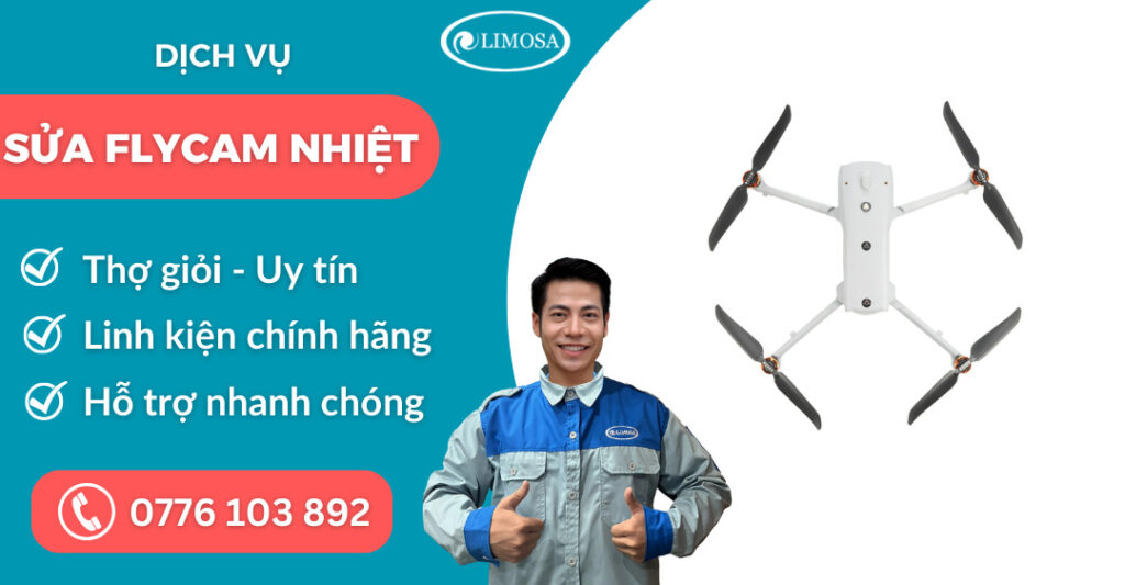 Sửa flycam nhiệt suadientulimosa