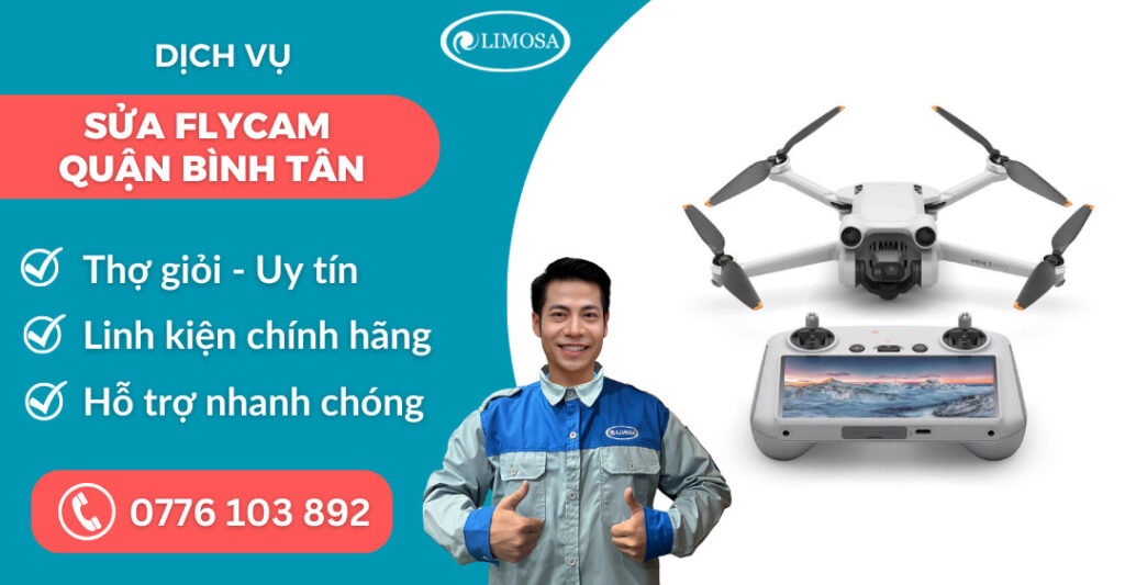 Sửa flycam quận Bình Tân suadientulimosa