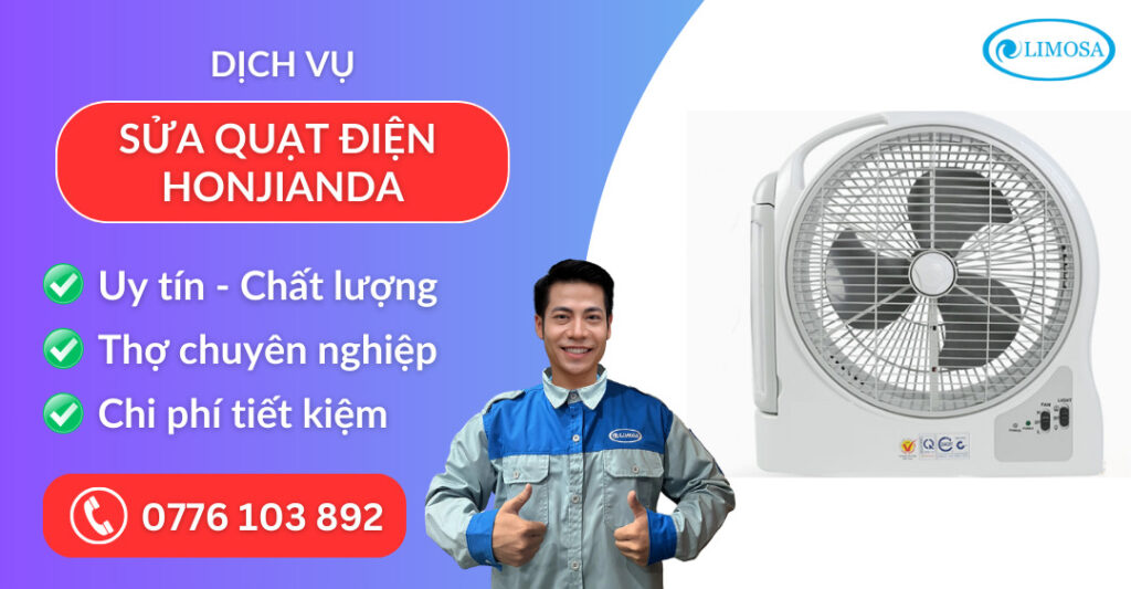 Sửa quạt điện Honjianda suadientulimosa