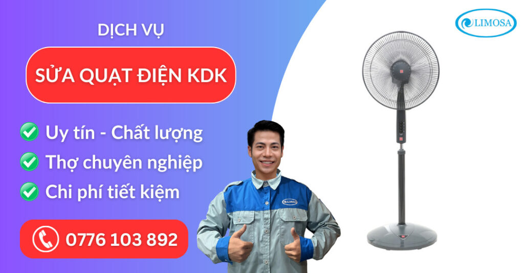 Sửa quạt điện KDK suadientulimosa