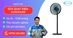 Sửa quạt điện Sunhouse suadientulimosa