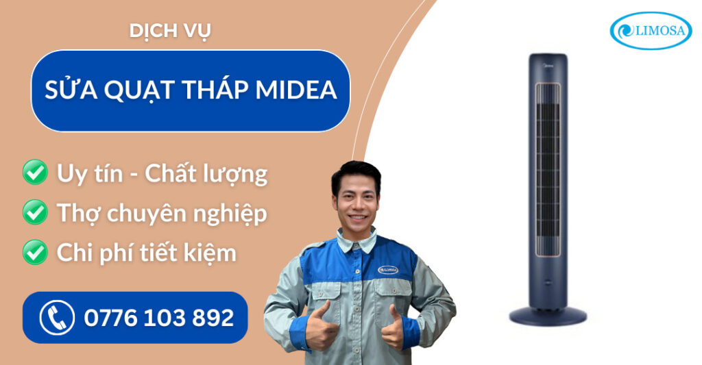 Sửa quạt tháp Midea suadientulimosa