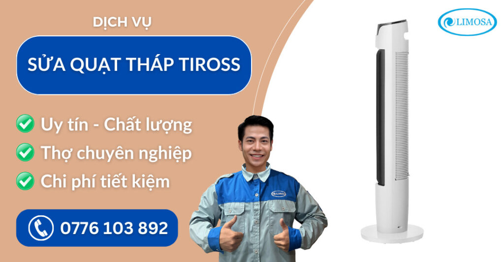 Sửa quạt tháp Tiross suadientulimosa