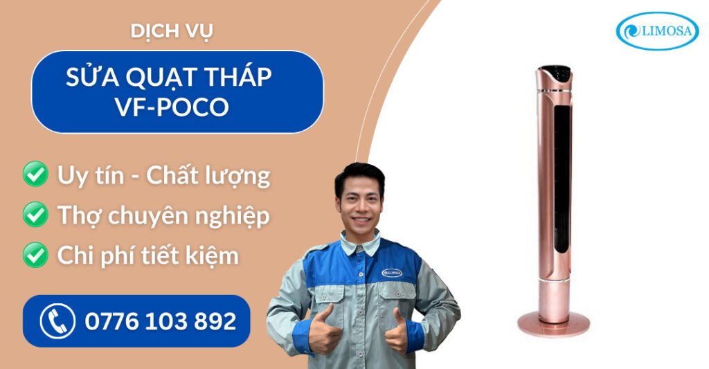 Sửa quạt tháp VF-Poco suadientulimosa