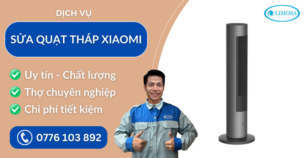 Sửa quạt tháp Xiaomi suadientulimosa