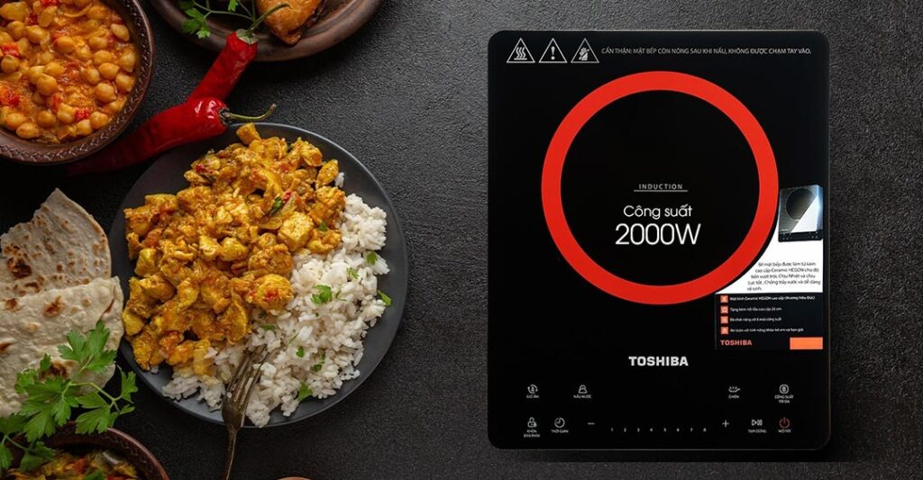 mã lỗi bếp từ Toshiba